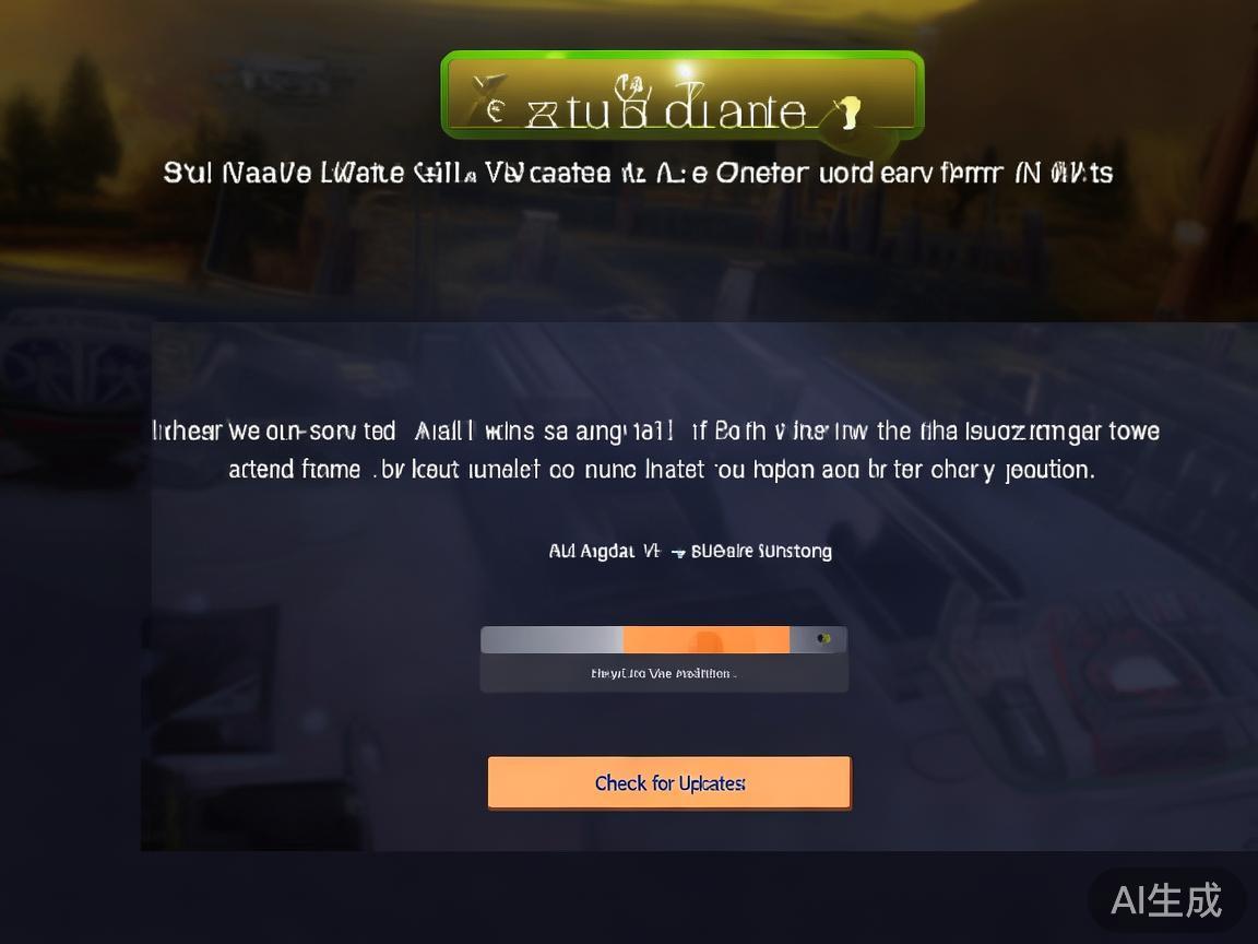 九游娱乐官网下载安装指南:游戏更新与维护完整步骤解析 如果自动更新未被开启,用户可以在 九游客户端首页找